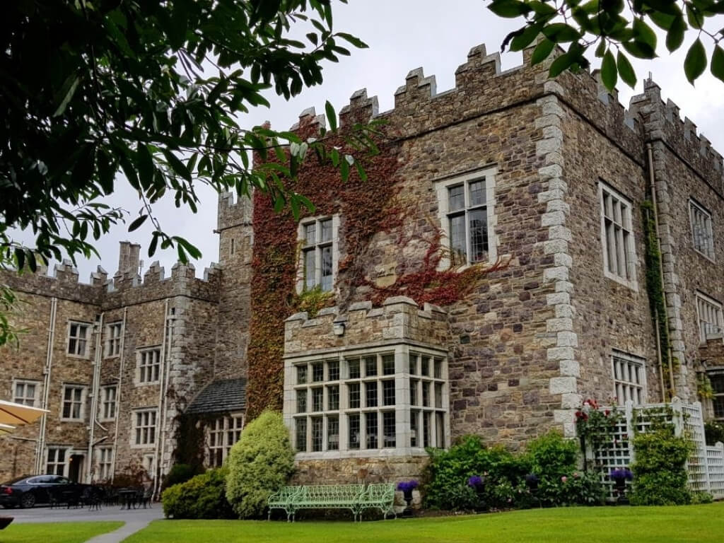 A picture of the exterior of Waterford, one of the best luxury castle hotels in Ireland