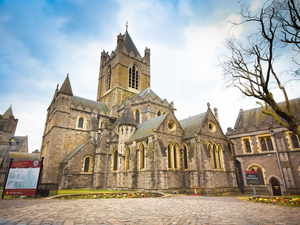 A picture of Christ Church Cathedral, one of the best things to visit in Dublin