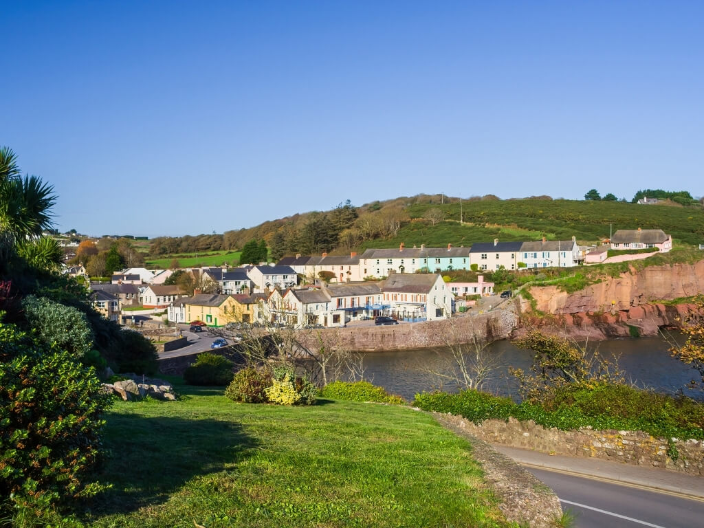A picture of the coastal town of Dunmore East in Waterford
