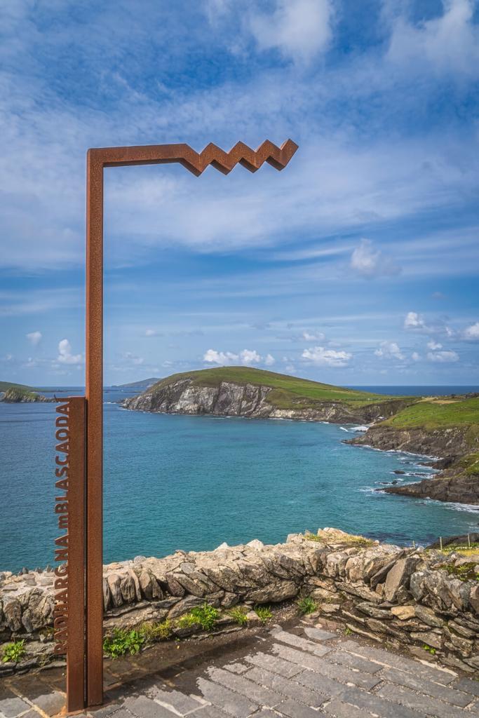 A picture of the Blasket Islands View Discovery Point on the Wild Atlantic Way in Ireland