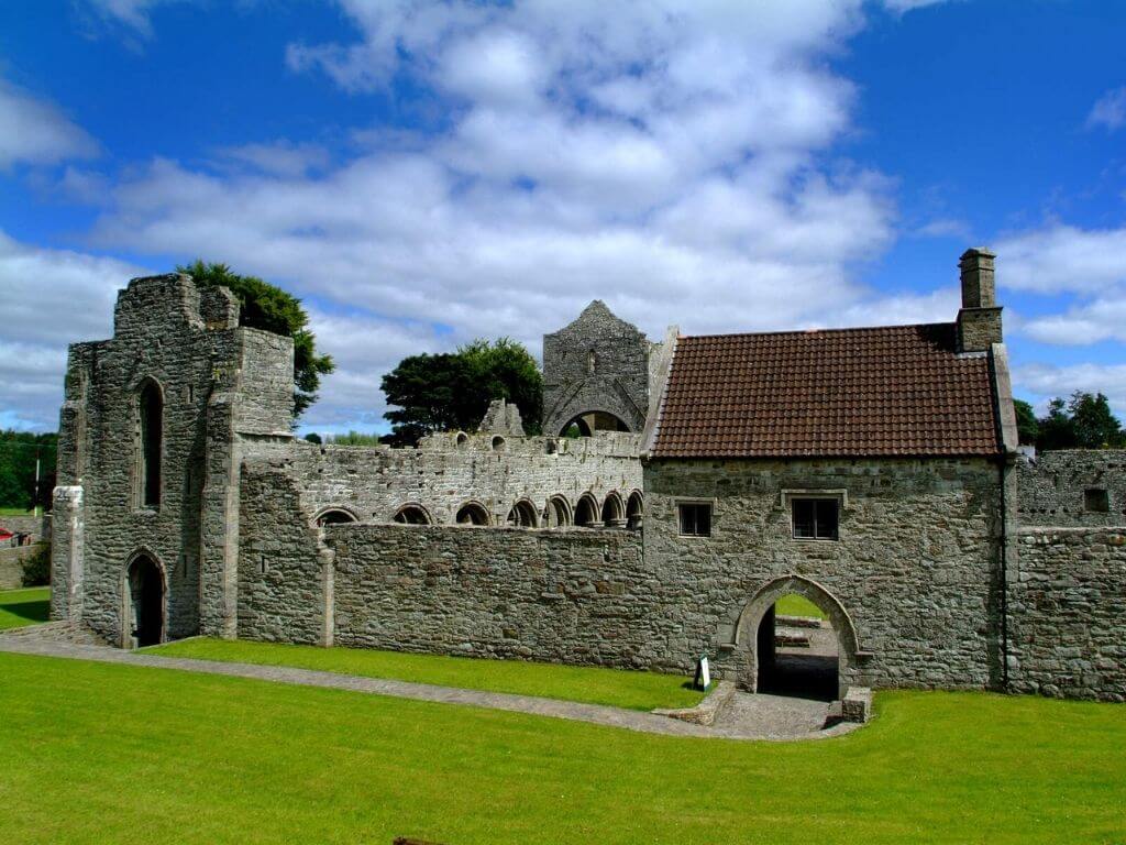 A picture of Boyle Abbey, one of the best things to do in Roscommon, Ireland