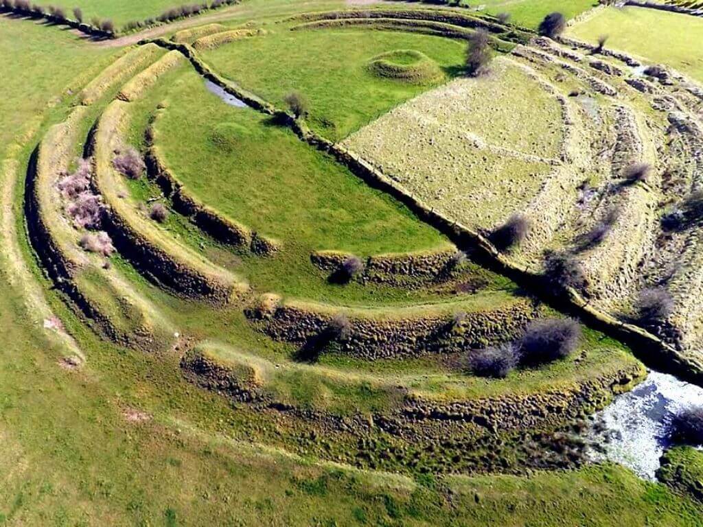 A picture of one of the historical mounds at Rathcroghan, Roscommon