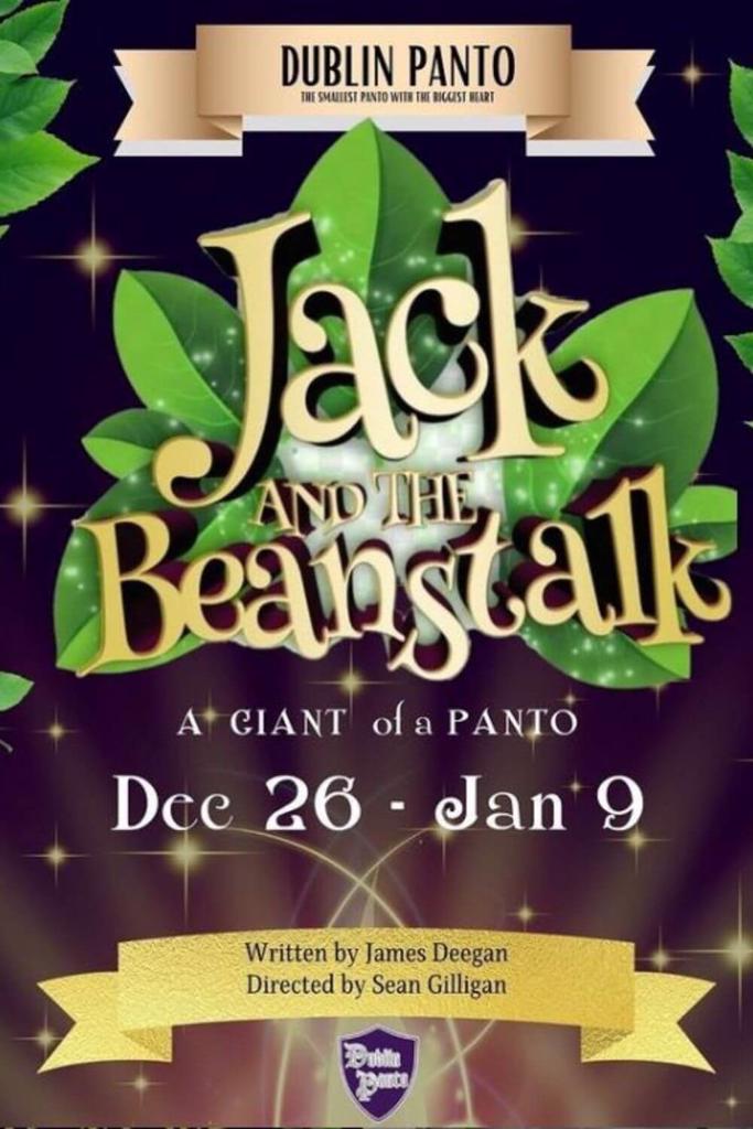 Advertisement for Jack and the Beanstalk, Dublin Panto