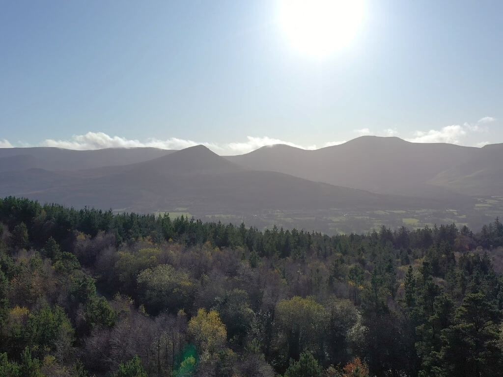 A picture of part of the Glen of Aherlow, Tipperary