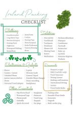 Ultimate Packing List for Ireland: Be Prepared for Every Scenario ...