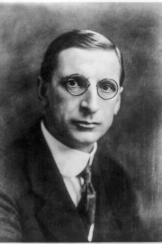 A black and white picture of Eamon de Valera, a key figure in Ireland's fight for independence from Britain and the third President of Ireland.